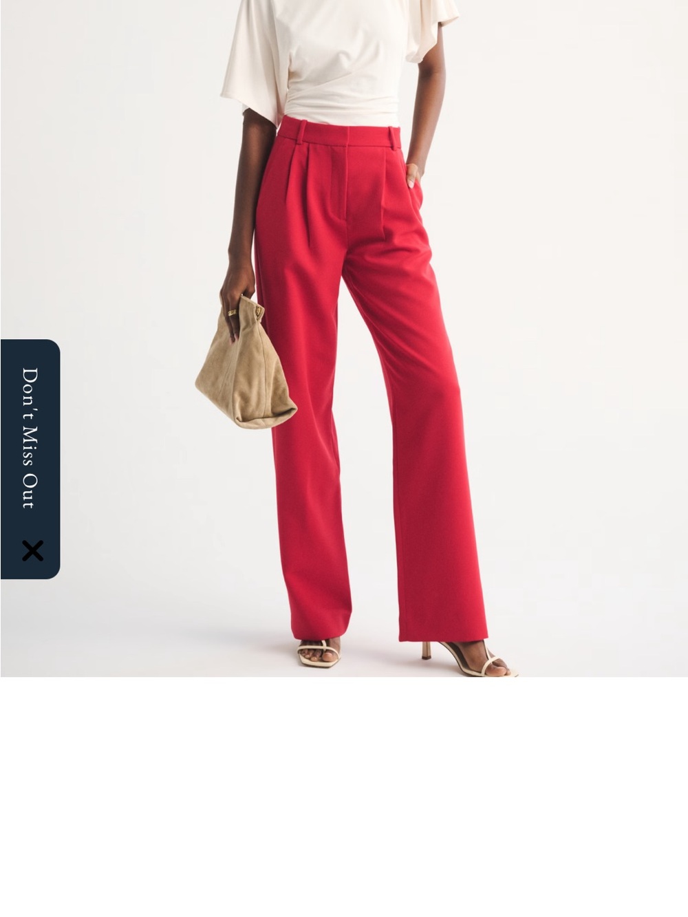 Abercrombie & Fitch Sloane Tailored Pant